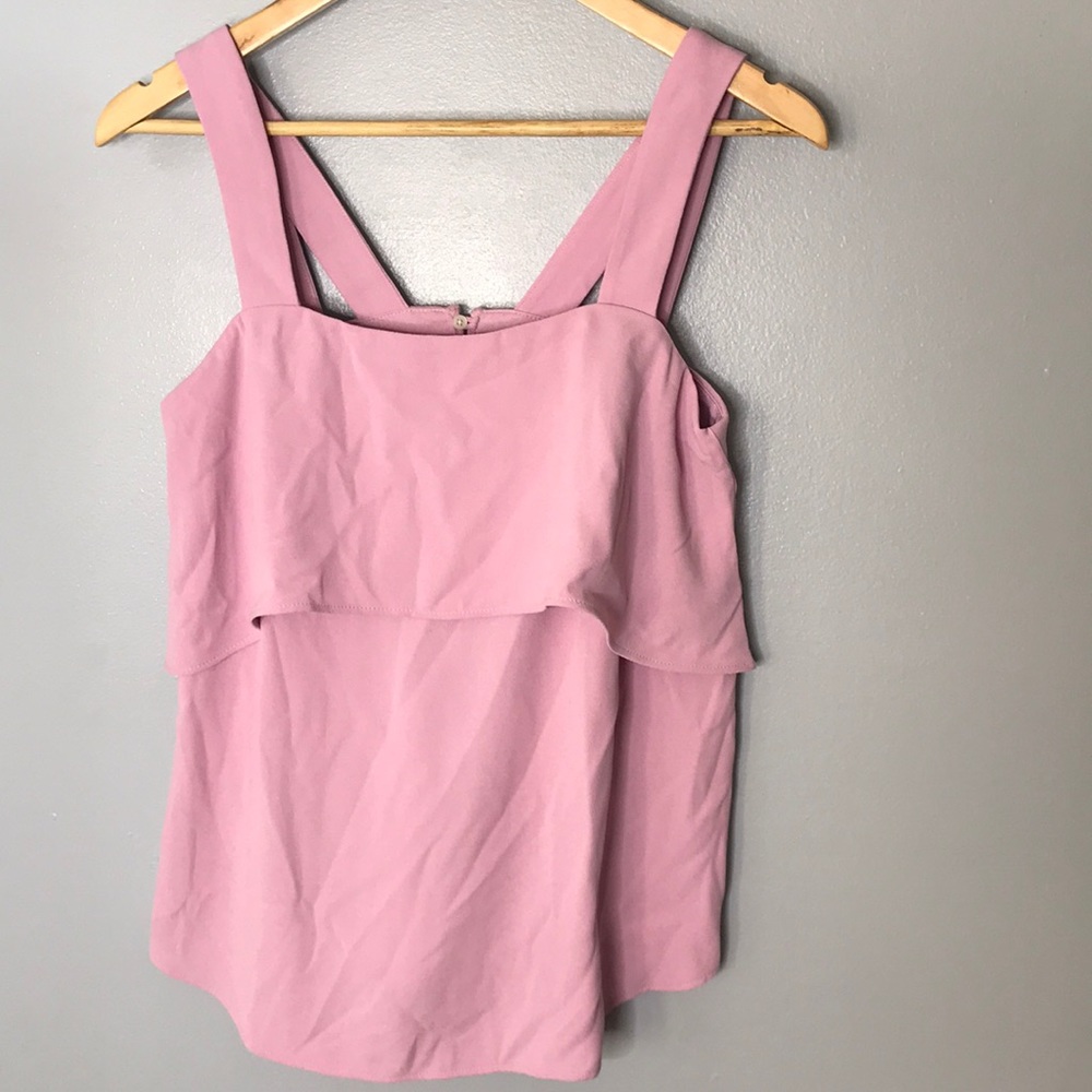 NWT PINK PETITE TANK BY ANN TAYLOR